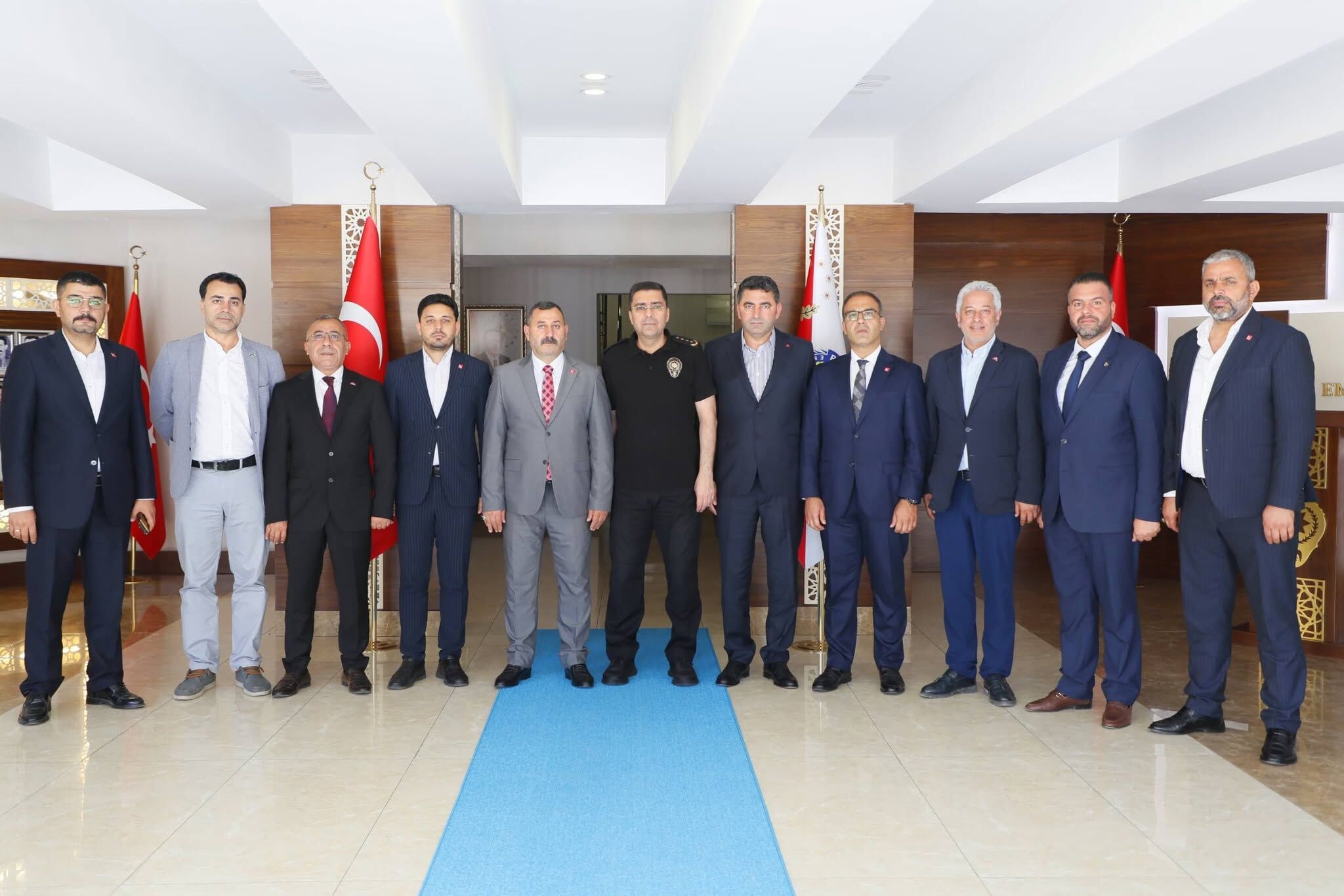 Osman Mutlu Ve Mhp Heyeti Ali Naci Aldemir Ile Atilla Aksoy’u Makamında Ziyaret Etti (5)