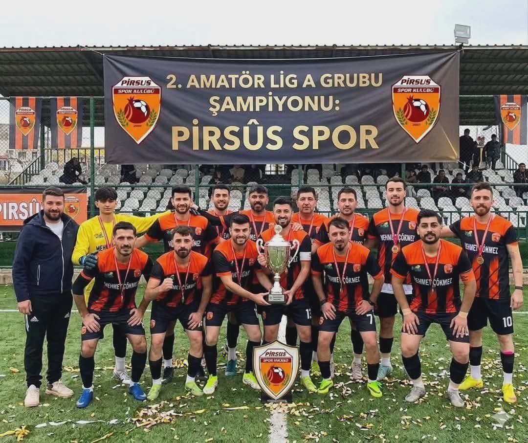 Pirsus Spor 2. Amatör Lig A Grubu'nda Şampiyon Oldu