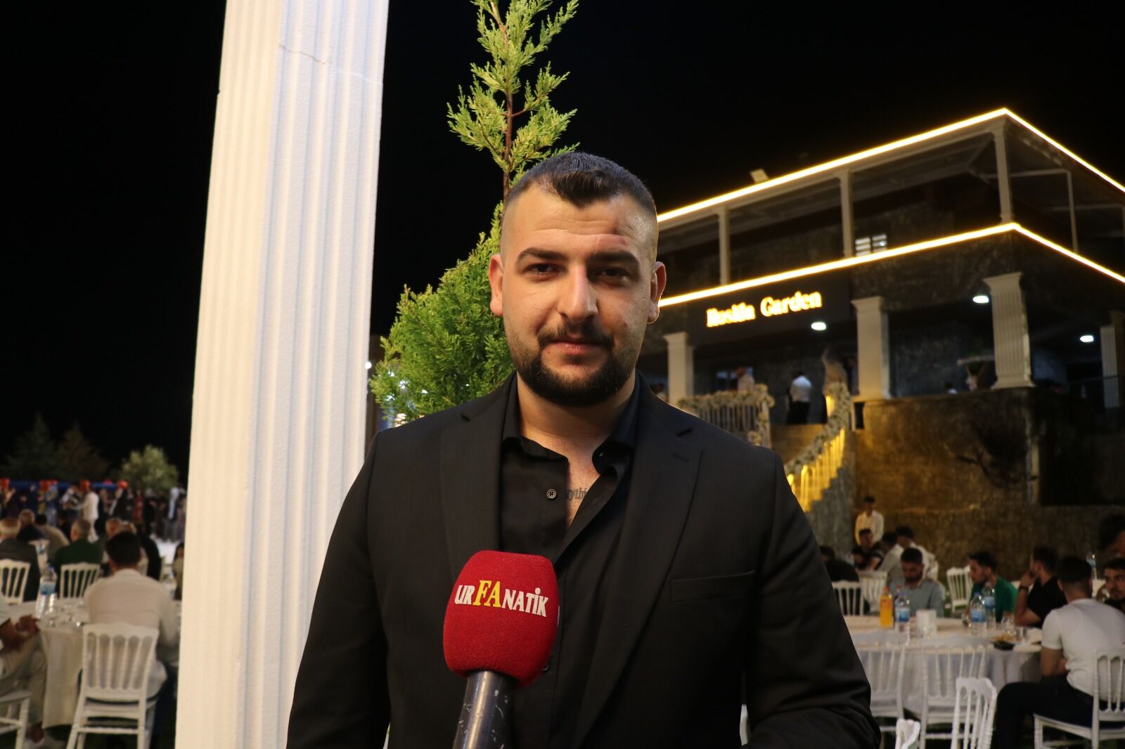 Rosida Garden Kır Düğün Salonu Sahiplerinden Ömer Çiçek