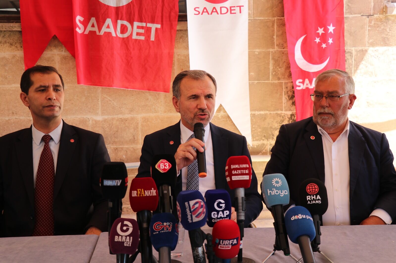 Saadet Partisi Genel Başkan Yardımcısı Mesut Doğan Şanlıurfa’da Konuştu (2)