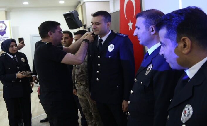 Şanlıurfa Emniyetinde 84 Personel Bir Üst Rütbeye Terfi Etti (2)