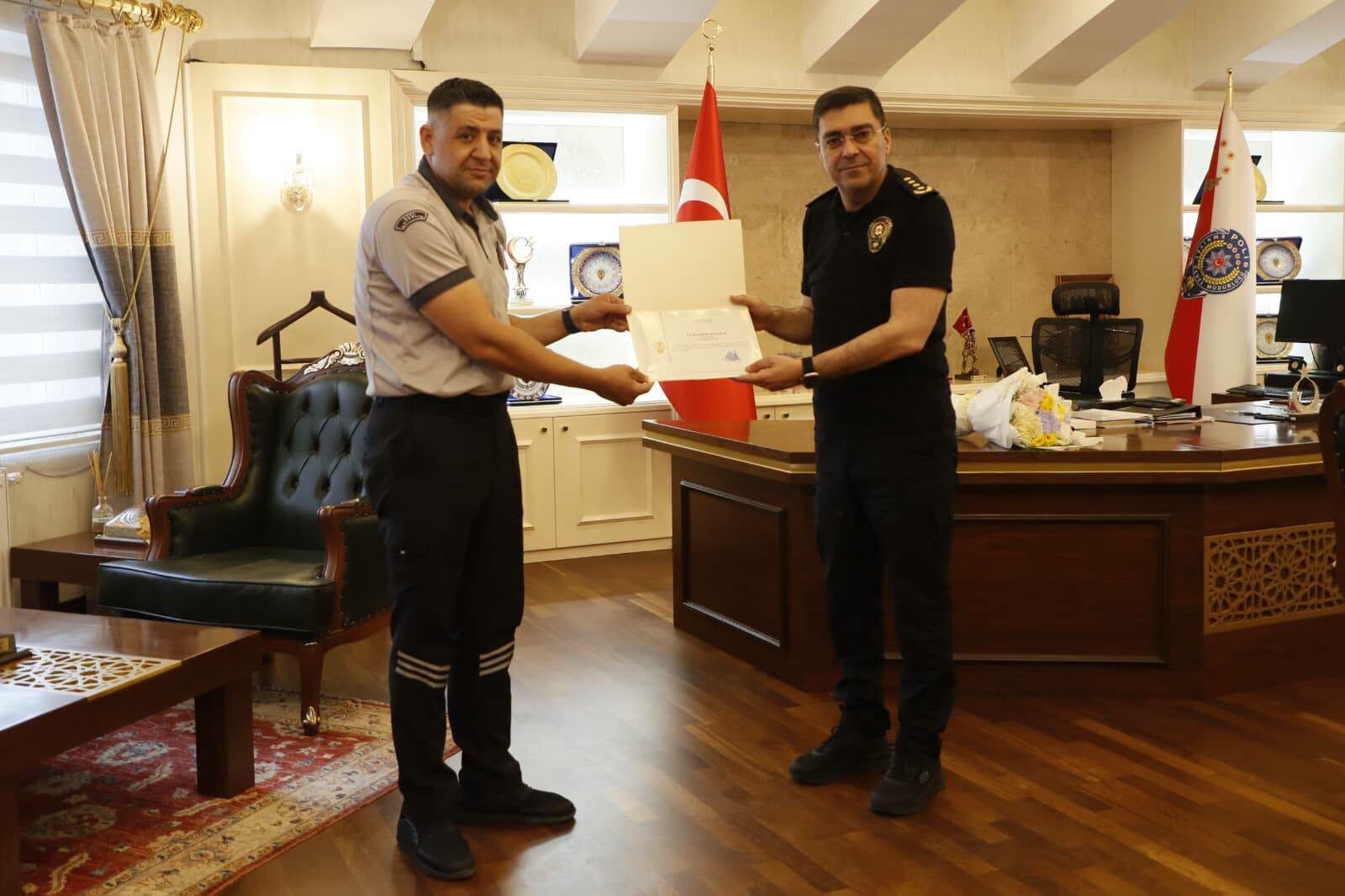 Şanlıurfa İl Emniyet Müdürü Atilla Aksoy, Özel Güvenlik Görevlilerini Ağırladı (2)