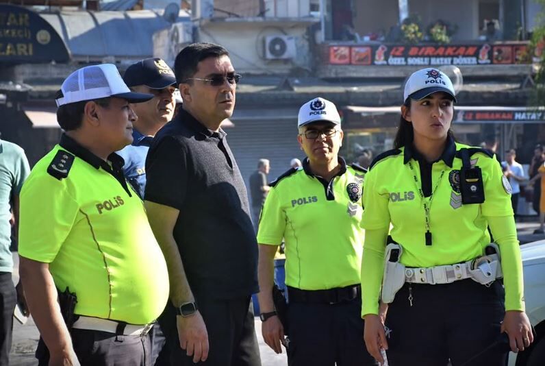 Şanlıurfa İl Emniyet Müdürü Atilla Aksoy Uygulama Noktalarını Tek Tek İnceledi (6)