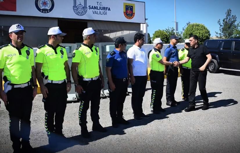 Şanlıurfa İl Emniyet Müdürü Atilla Aksoy Uygulama Noktalarını Tek Tek İnceledi (7)