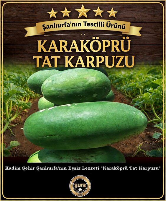 Şanlıurfa Ticaret Borsası'ndan Karaköprü Tat Karpuzu Paylaşımı