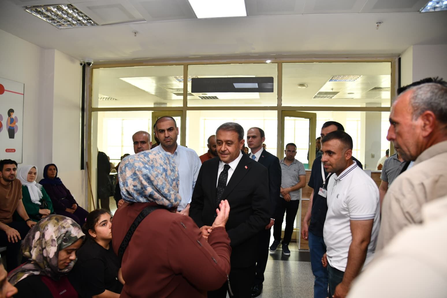 Şanlıurfa Valisi Hasan Şıldak Siverek Devlet Hastanesini Denetledi (2)