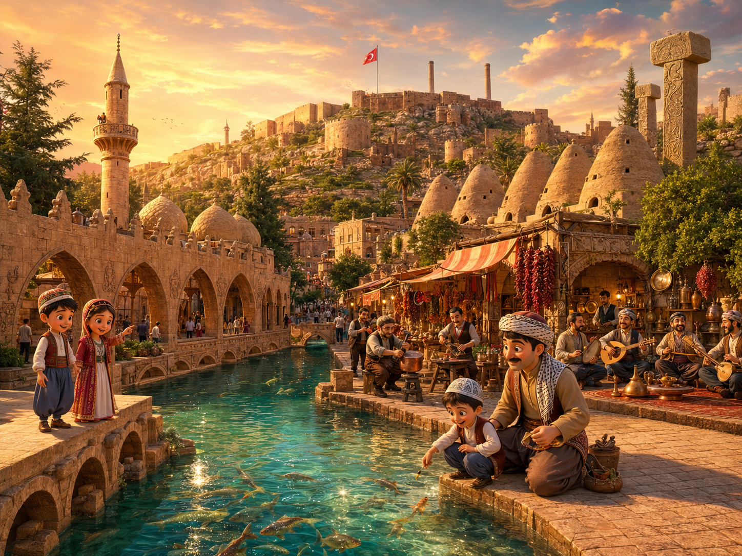 Şanlıurfa Yapay Zekâ Yorumuyla Masalsı Bir Şehre Dönüştü