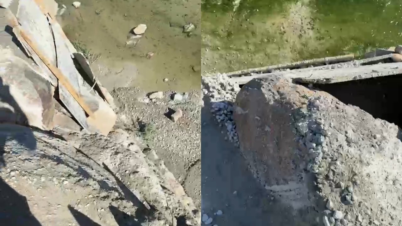 Şanlıurfa’da Dere Sahasındaki Beton Döküm Çalışması Tepki Çekti1