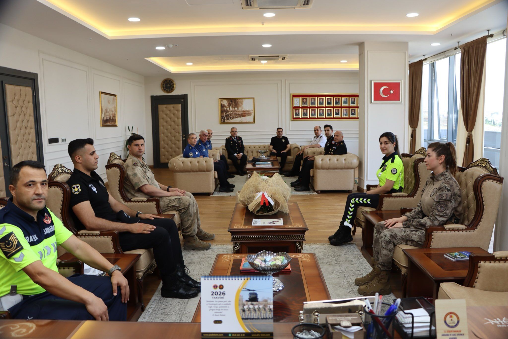 Şanlıurfa’da Emniyet Ve Jandarma 187’Nci Yılda Bir Araya Geldi (3)
