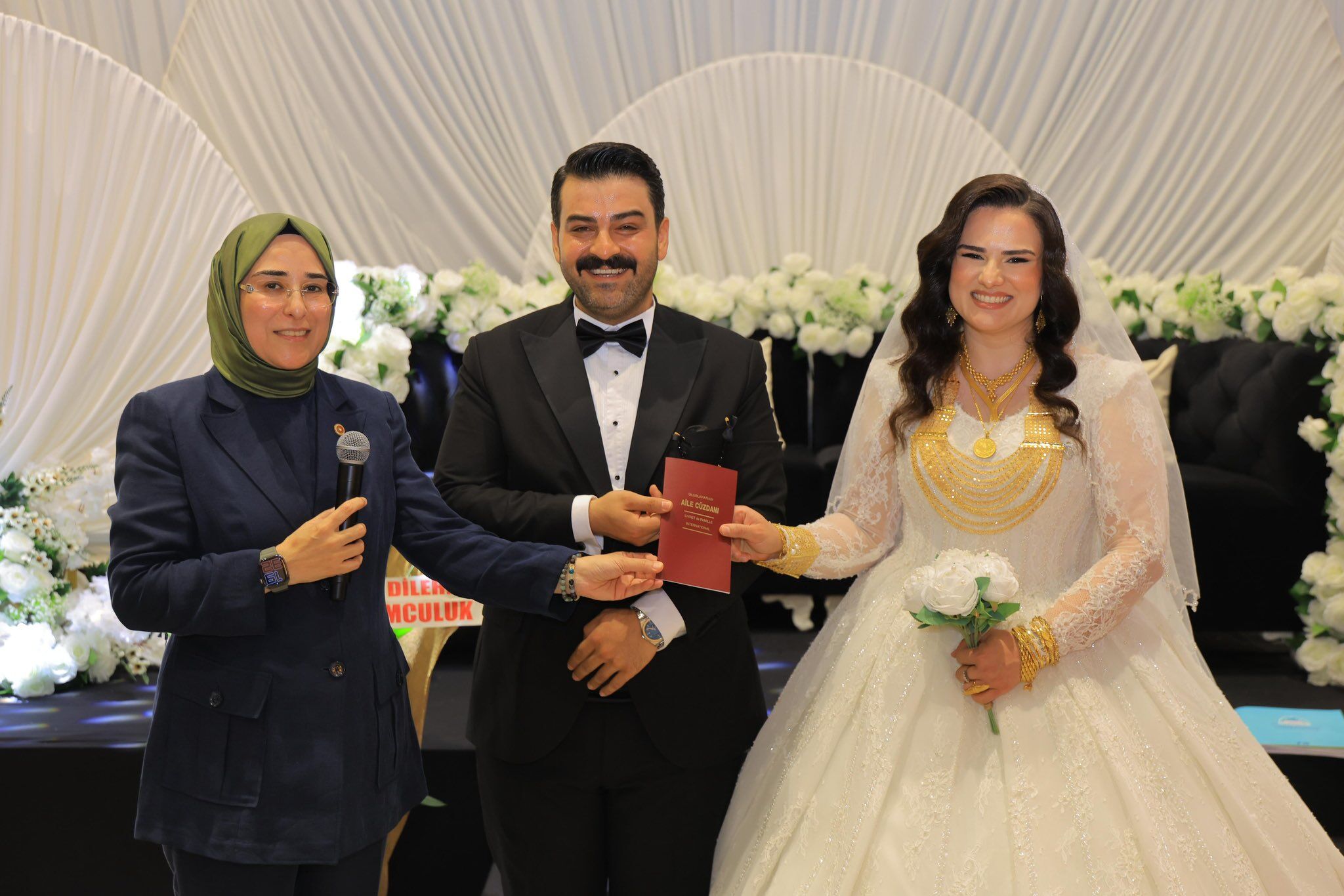 Şanlıurfa’da İbrahim Cihad Felhan Ve Yonca Vural Evlendi (1)