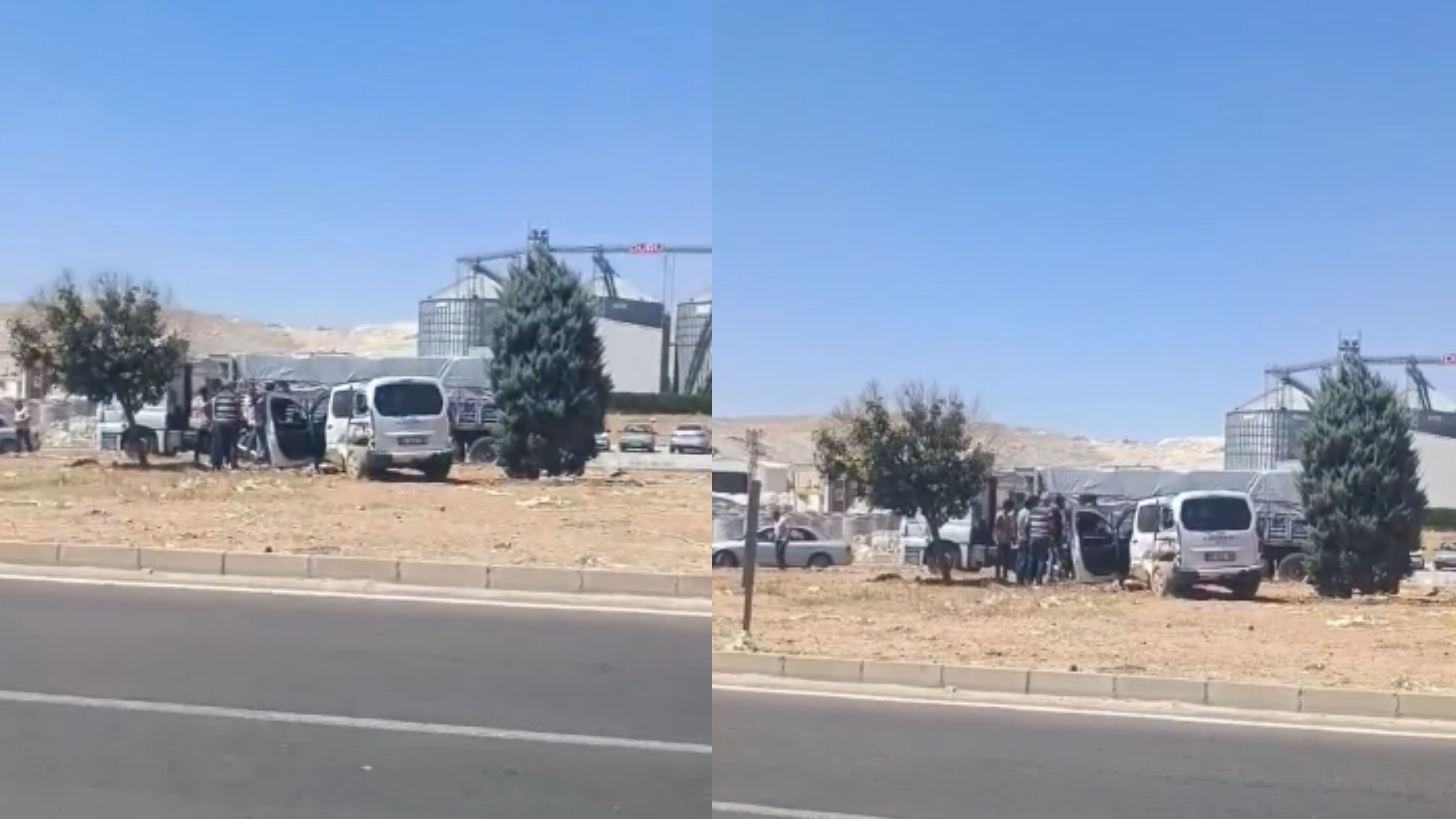 Şanlıurfa’da Kavşakta Korkutan Kaza 2 Kişi Yaralandı (2)
