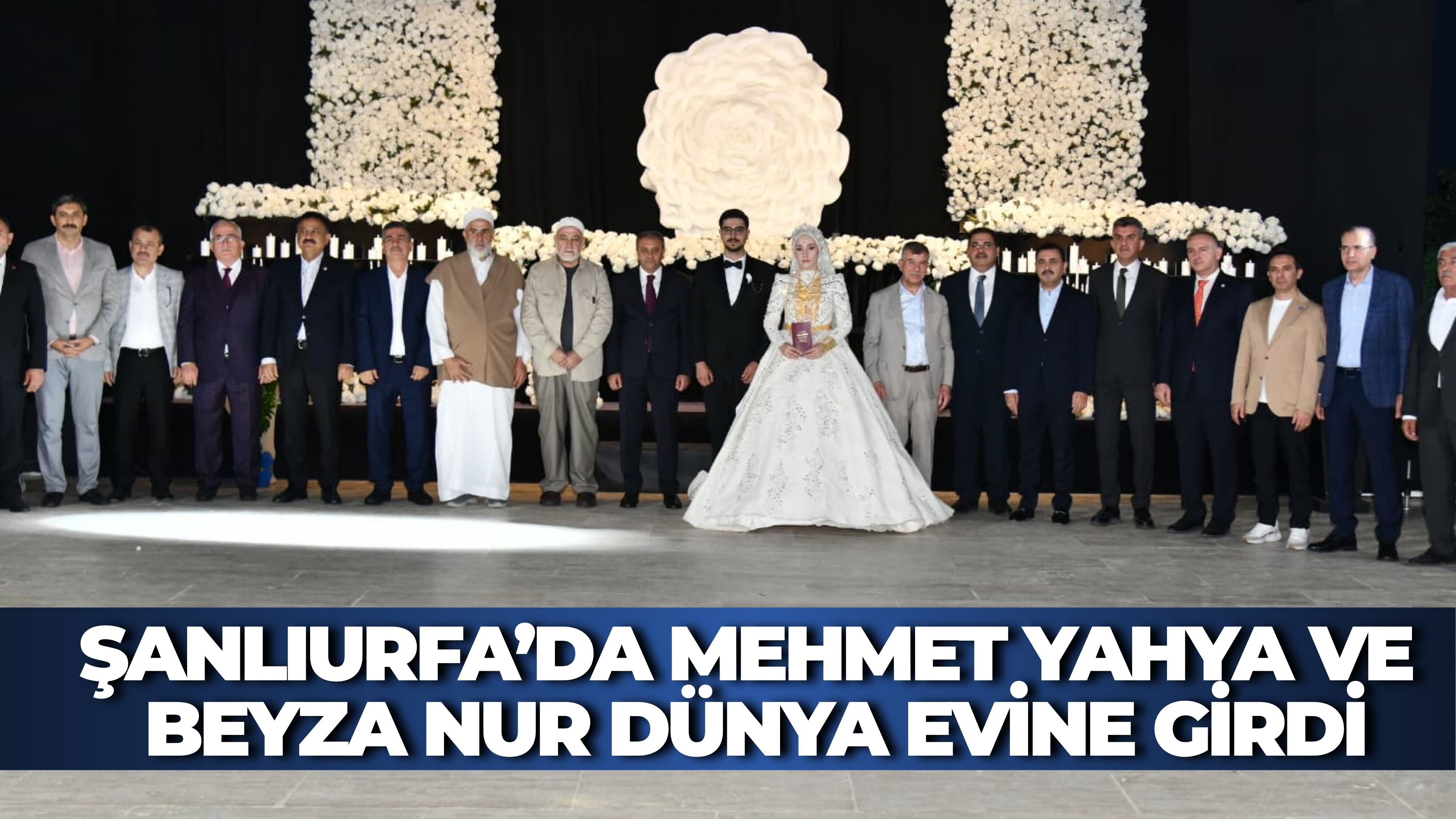 Şanlıurfa’da Mehmet Yahya Ve Beyza Nur Dünya Evine Girdi (1)