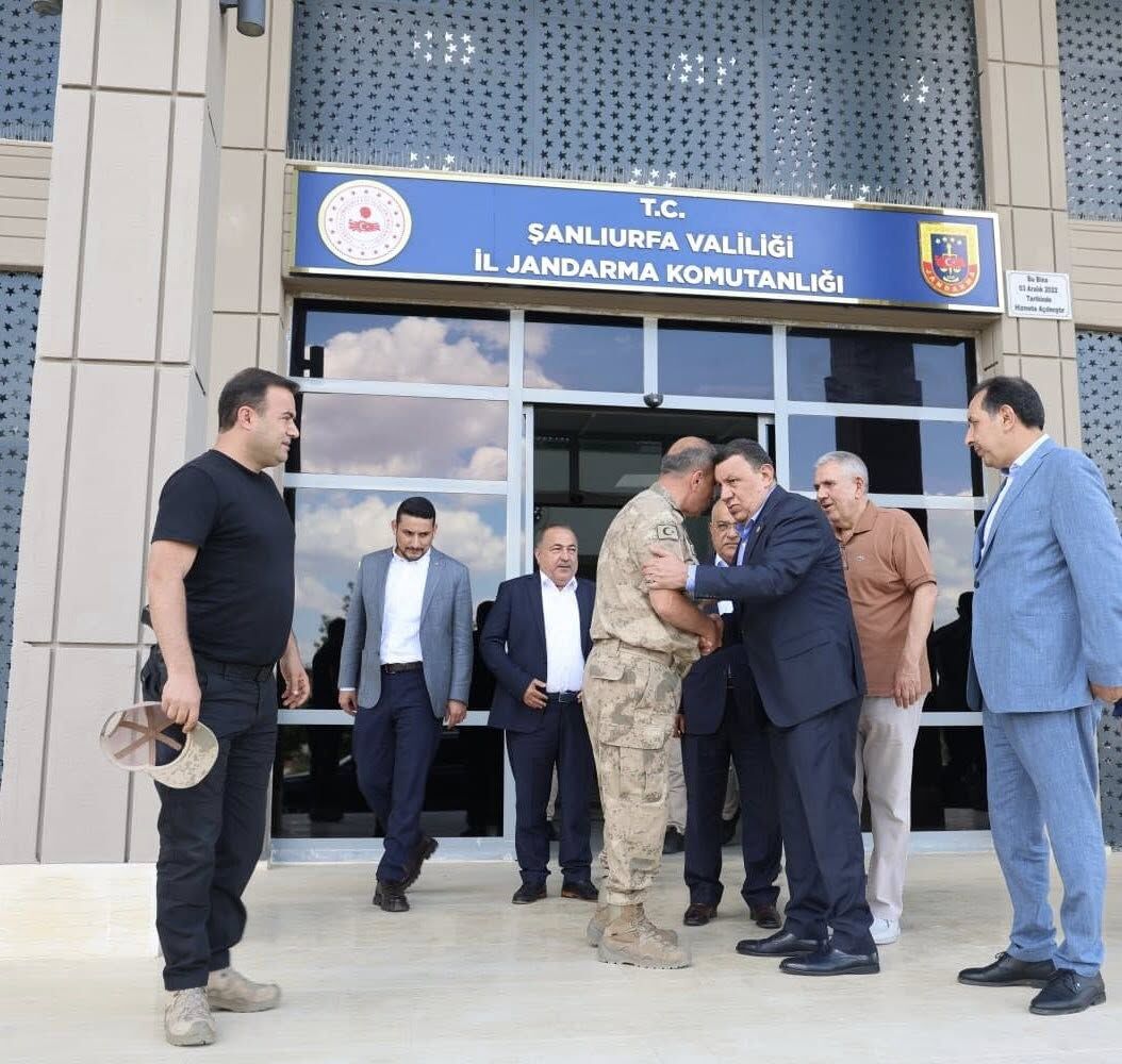 Şanlıurfa’da Mhp Heyeti, Atilla Aksoy Ve Ali Naci Aldemir’i Ziyaret Etti (2)