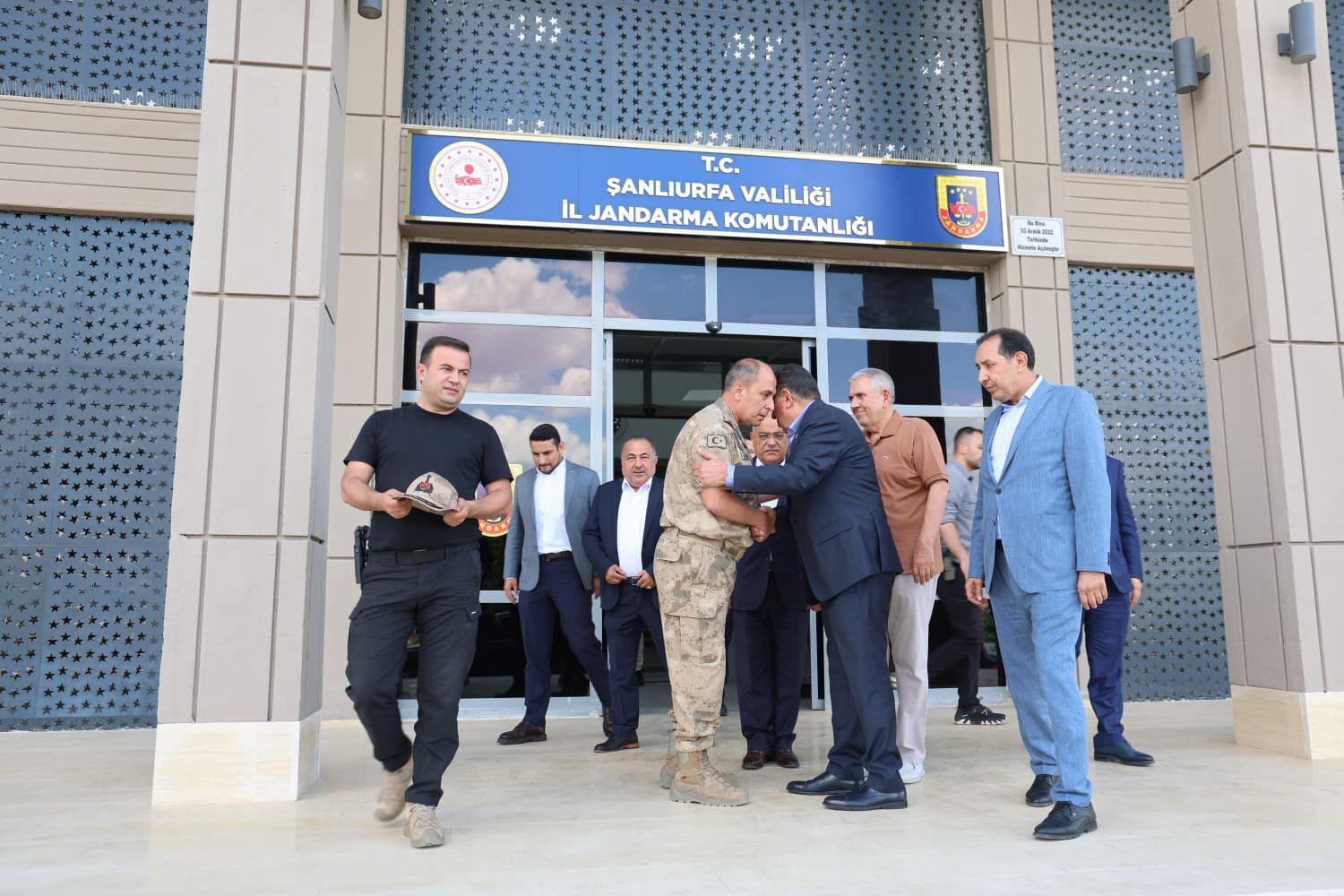 Şanlıurfa’da Mhp Heyeti, Atilla Aksoy Ve Ali Naci Aldemir’i Ziyaret Etti (3)