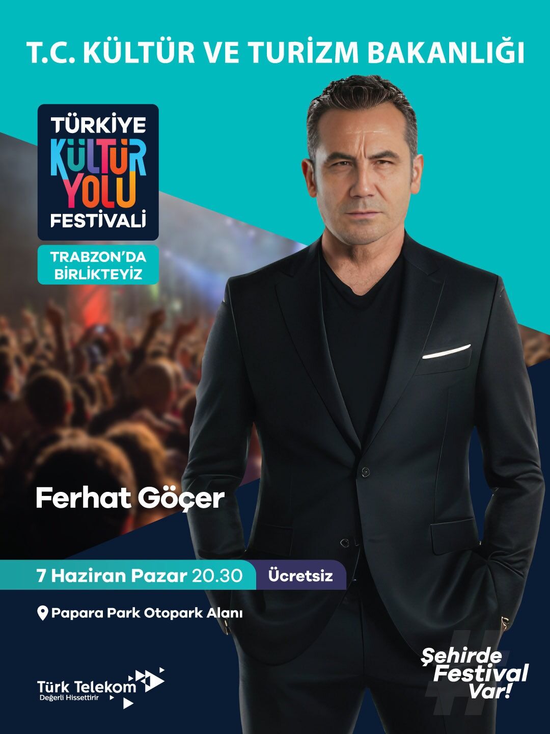 Şanlıurfalı Sanatçı Ferhat Göçer Trabzon’da Sahne Alacak