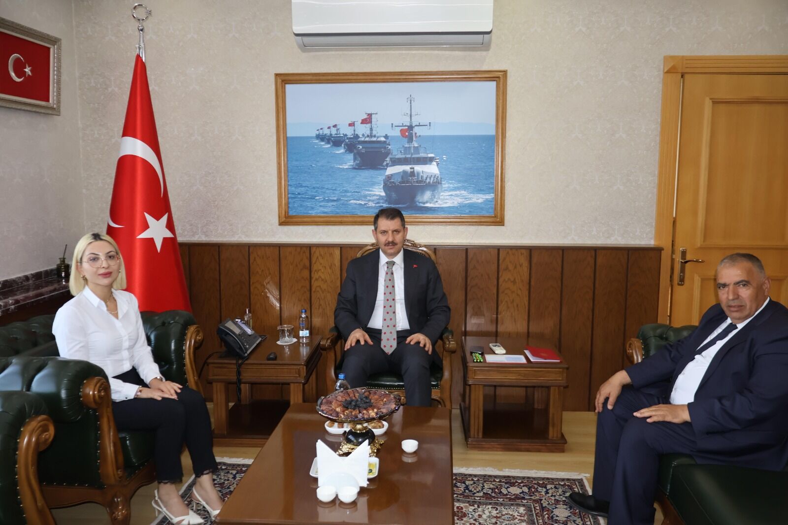 Tahir Ve Gülizar Gülebak’tan Salih Ayhan’a Hayırlı Olsun Ziyareti