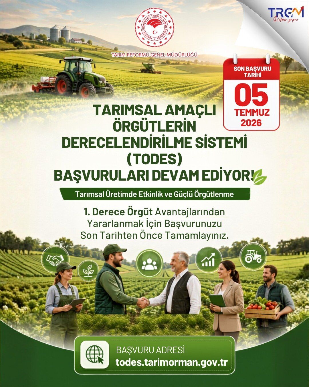 Tarımsal Örgütlerde Derecelendirme