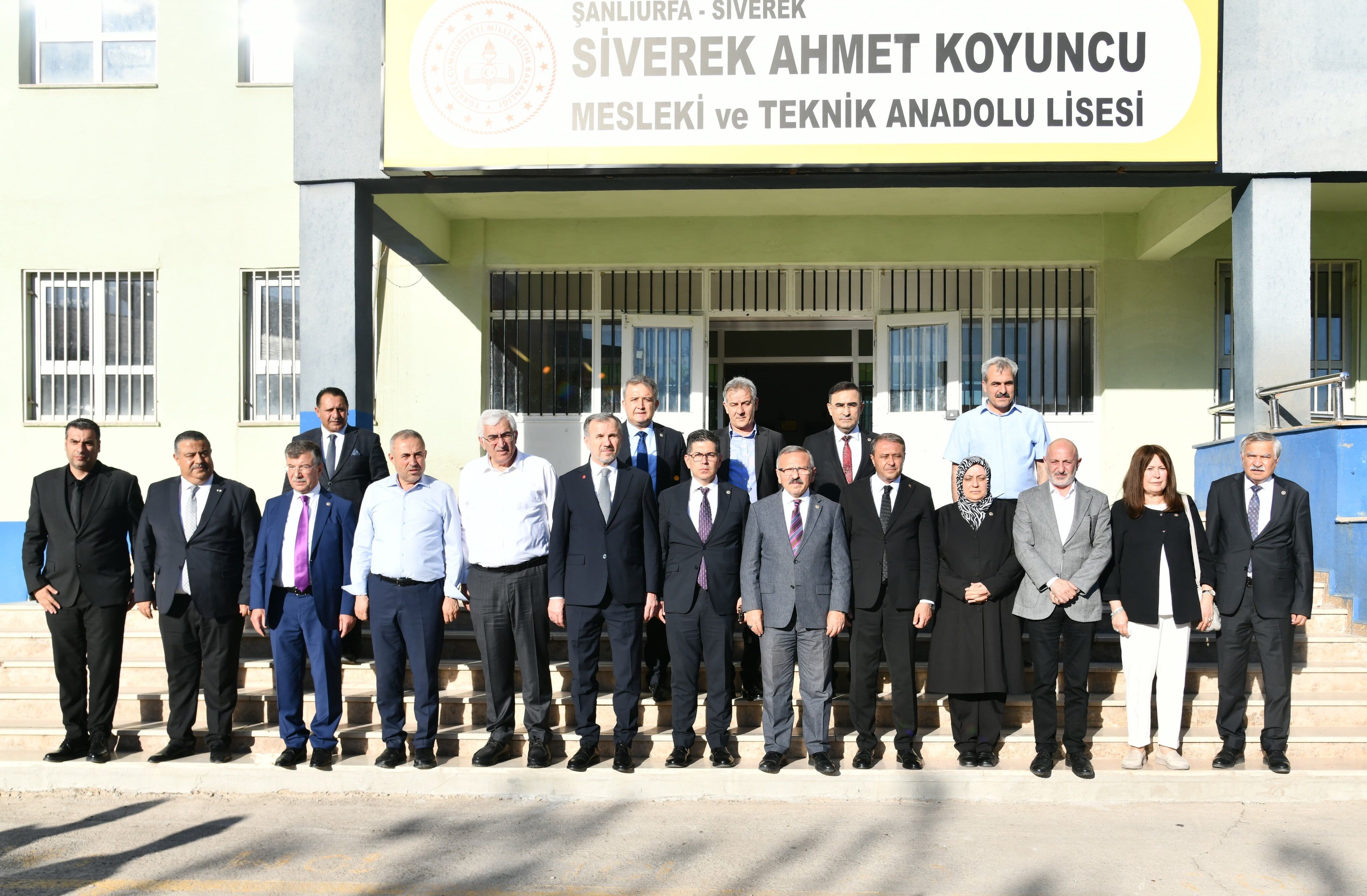 Tbmm Komisyonu, Siverek’teki Okul Saldırısını Yerinde İnceledi (1)
