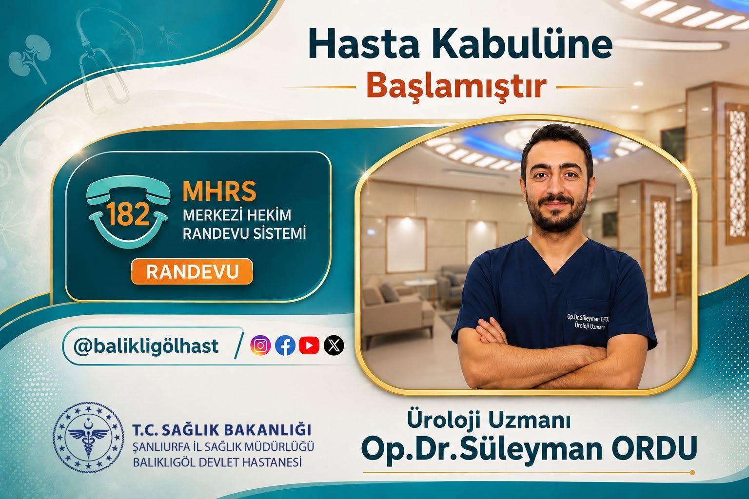 Üroloji Uzmanı Operatör Doktor Süleyman Ordu