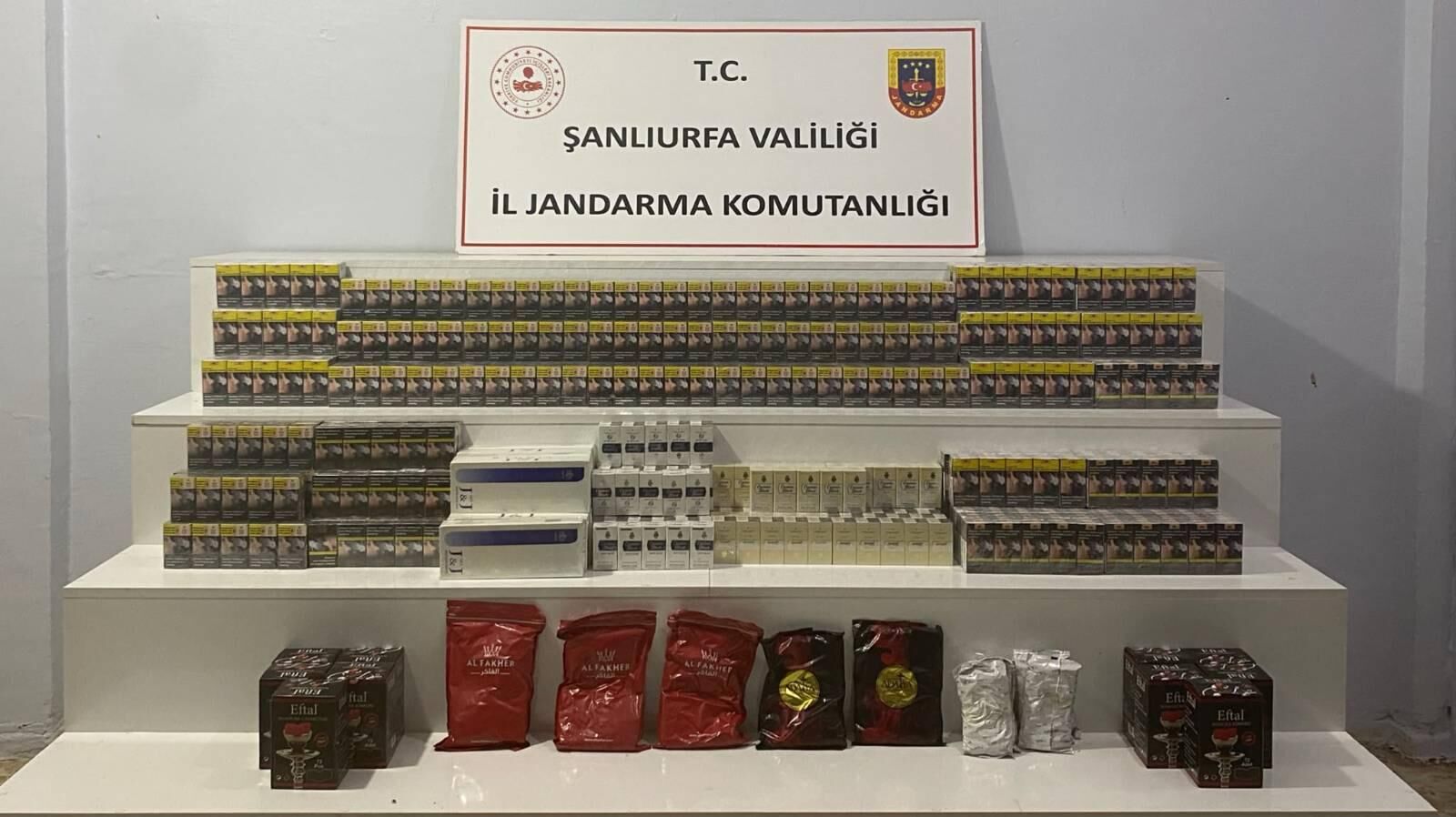 Viranşehir'de Jandarmadan Kaçakçılık Operasyonu