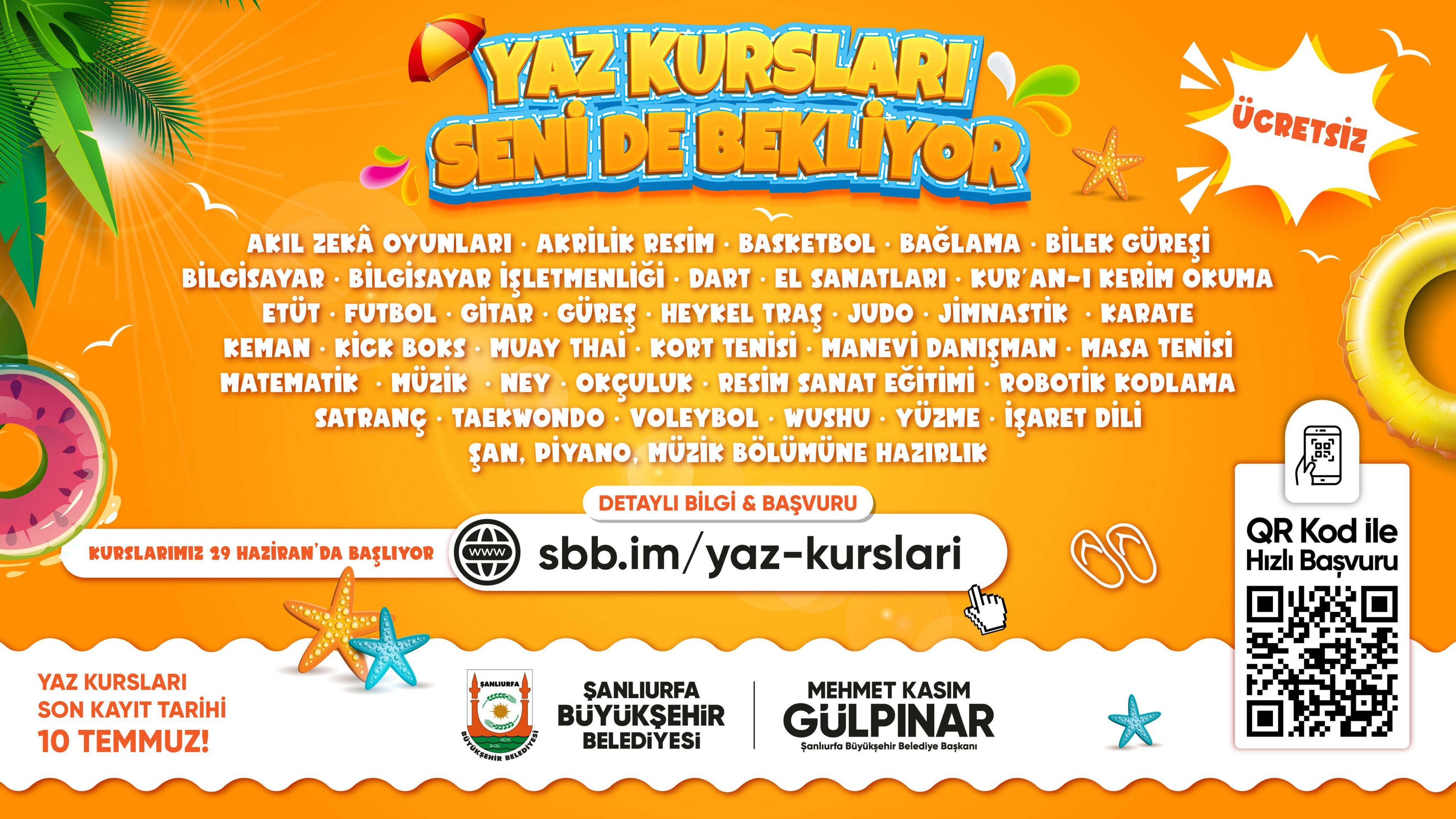 Yaz Kursları