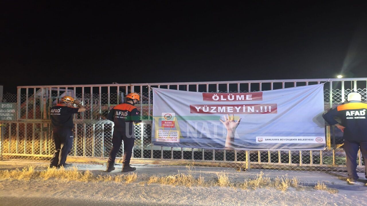 Şanlıurfa’da Korkutan İhbar! Ekipler Sulama Kanalına Akın Etti