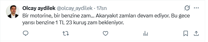 Benzi̇ne Bi̇r Zam Daha Geli̇yor