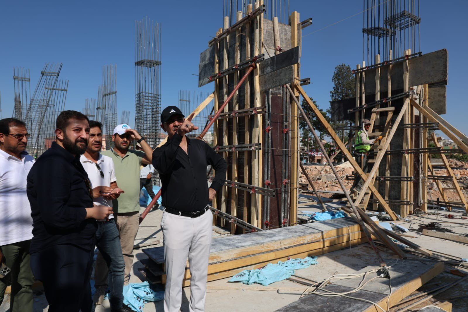Eyyübiye Belediyesi Yeni Hizmet Binasında Çalışmalar Devam Ediyor (3)