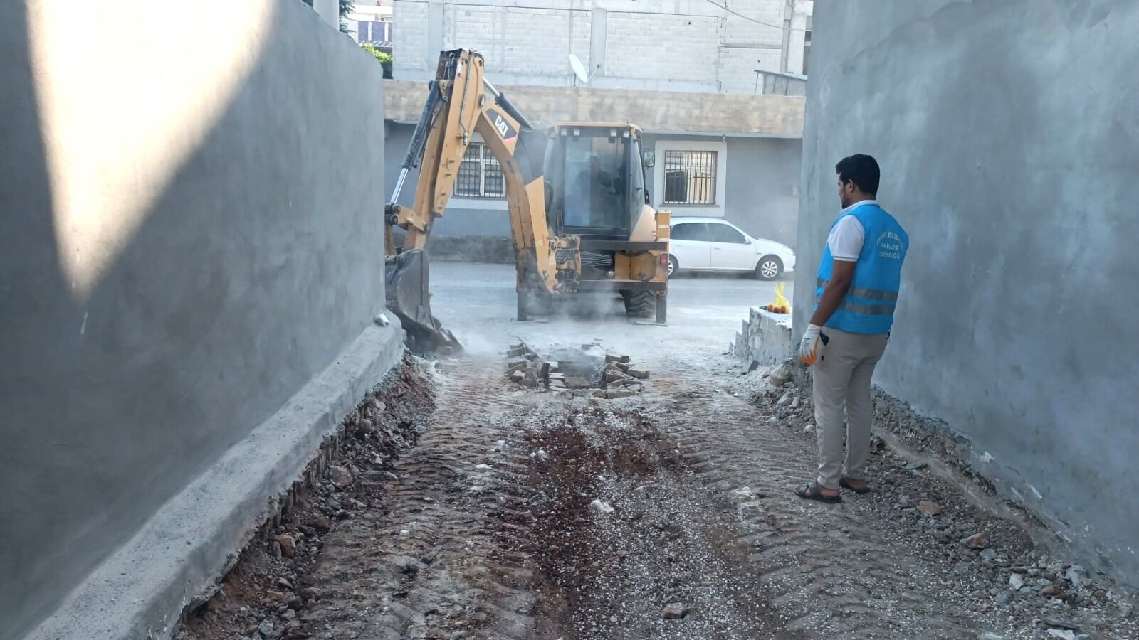 Eyyübiye’de Sokaklar Nakış Gibi İşleniyor (2)