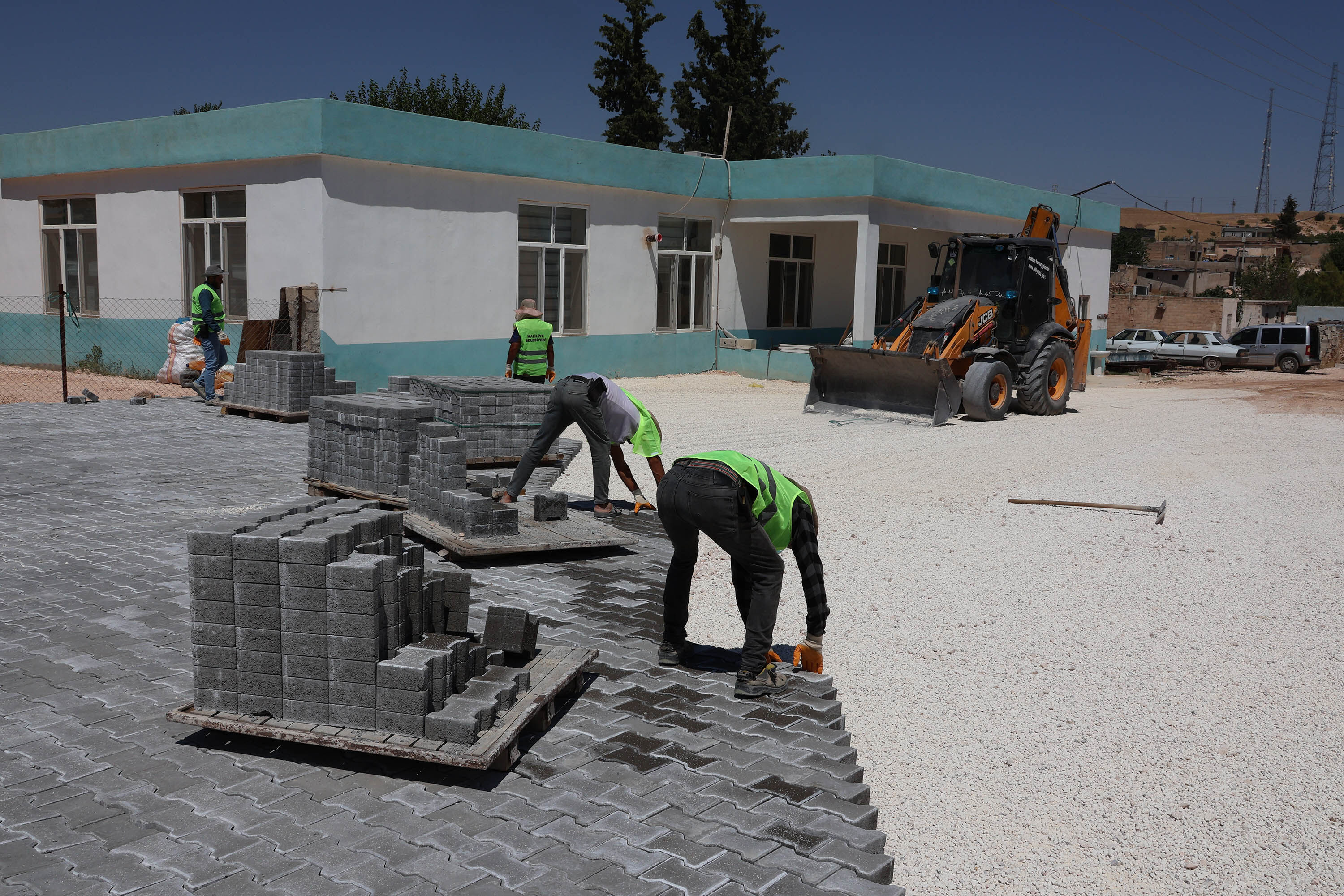 Hali̇li̇ye'de Kirsal Mahalleler Parke Yollarla Buluşuyor (5)