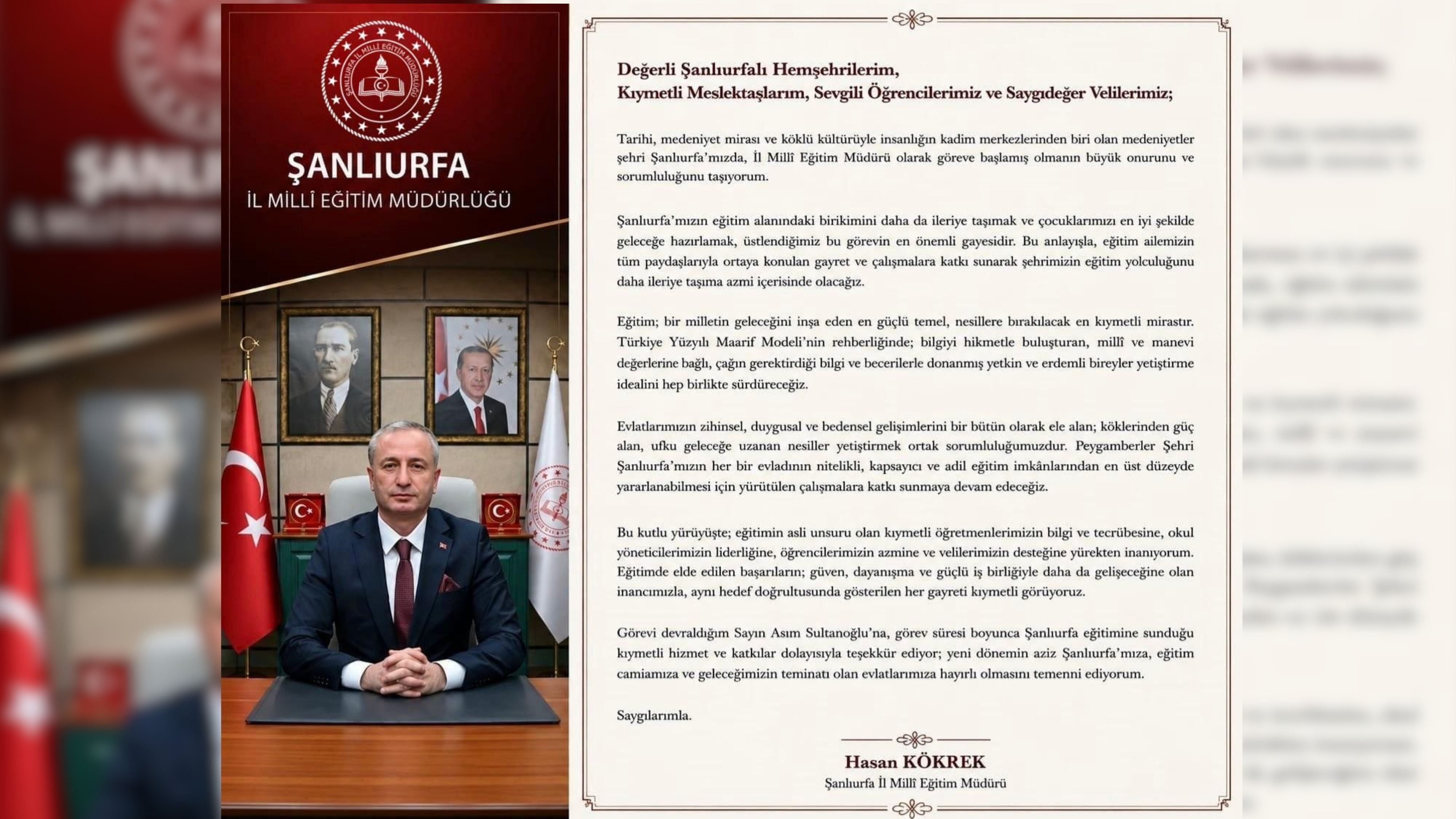 Hasan Kökrek Paylaşımı