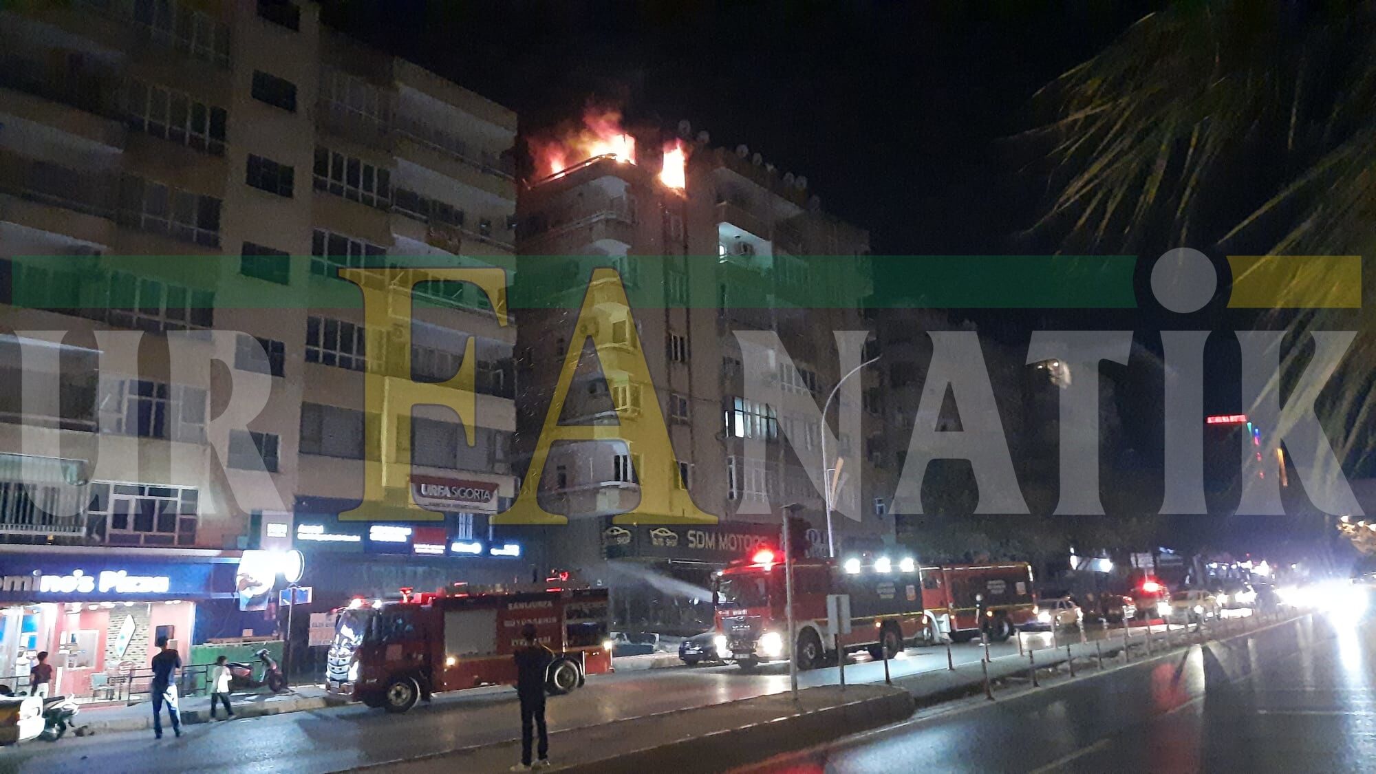 Ipekyolu Bulvarında 5 Katlı Evde Yanfın (4)