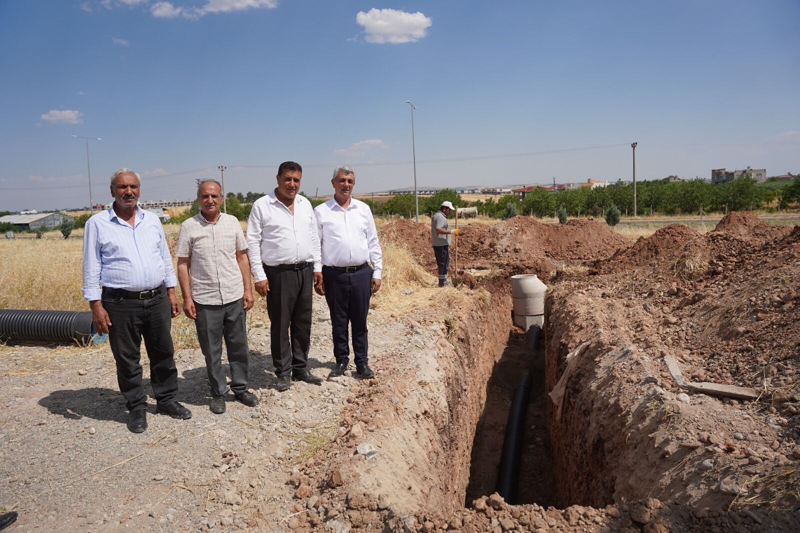 Kahta Oto Galericiler Sitesi Altyapı Çalışmaları Başladı (1)