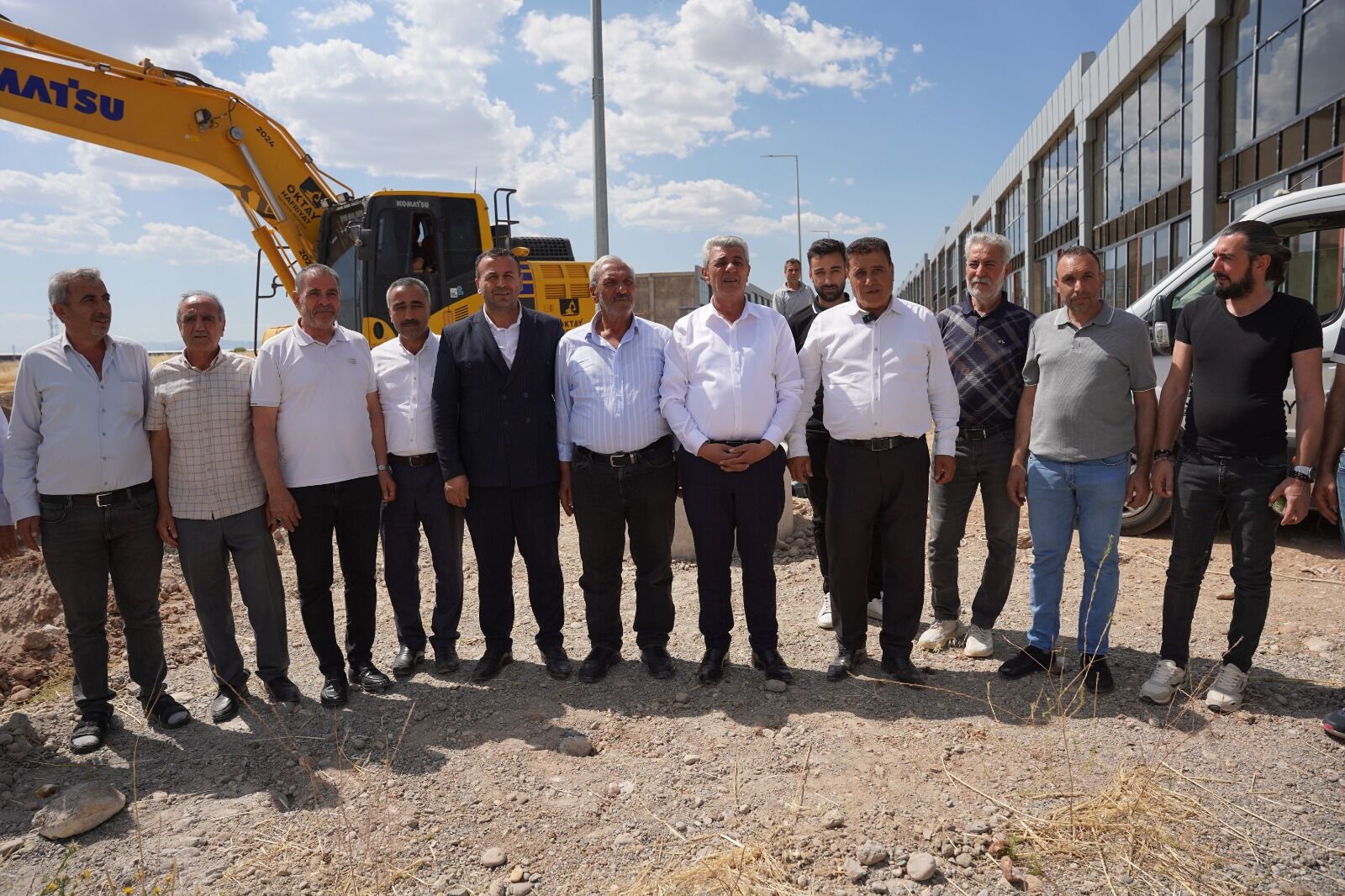 Kahta Oto Galericiler Sitesi Altyapı Çalışmaları Başladı (4)