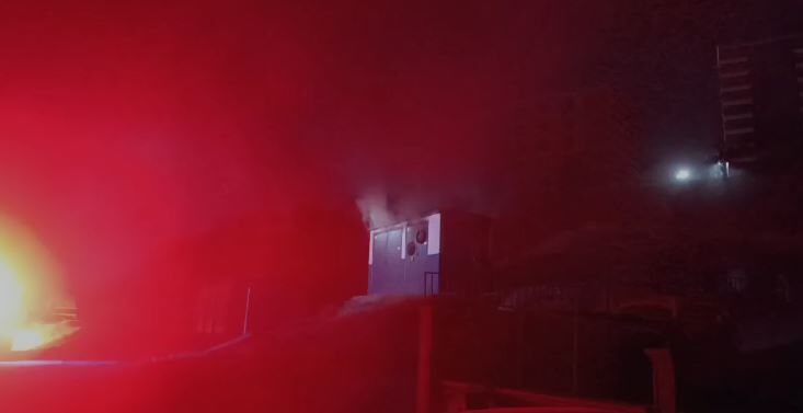 Karaköprü'de Elektrik Trafosu Bomba Gibi Patladı (4)