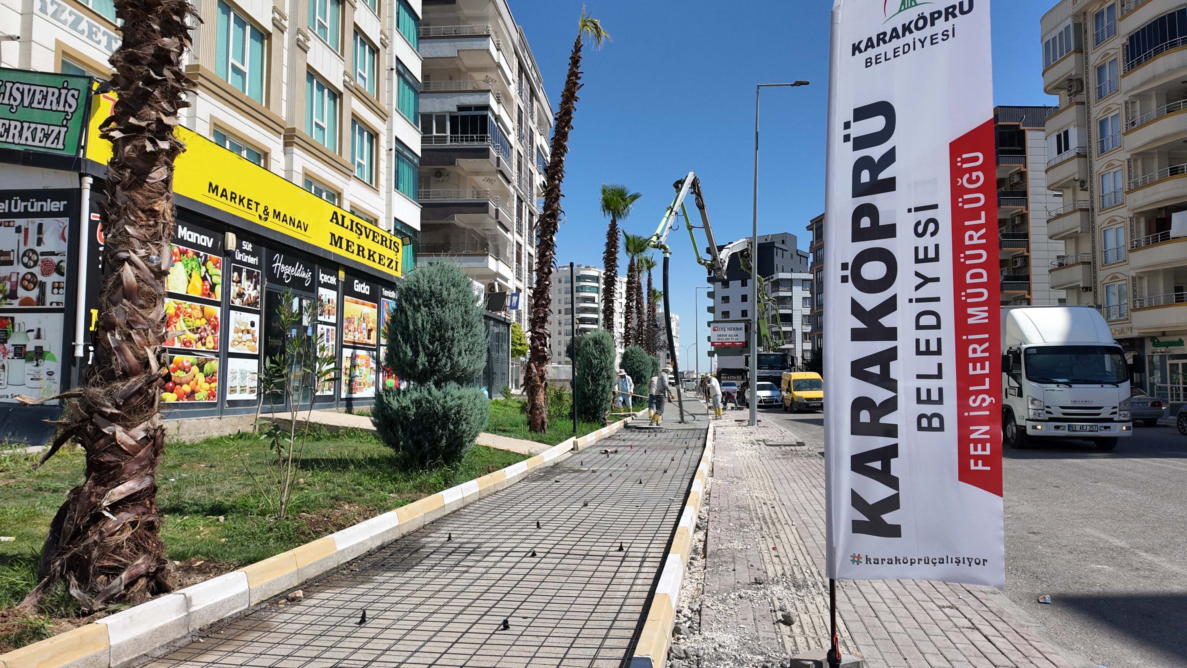 Kköprübld Karaköprü'ye Yeni Bisiklet Yolları Kazandırılıyor (1)