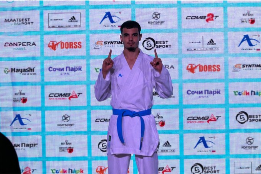 Milli Sporcu Savaş Öğüş'ten Altın Madalya