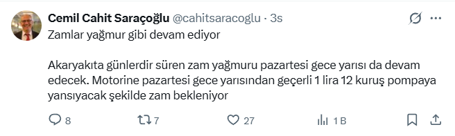 Motorine Zam Geliyor