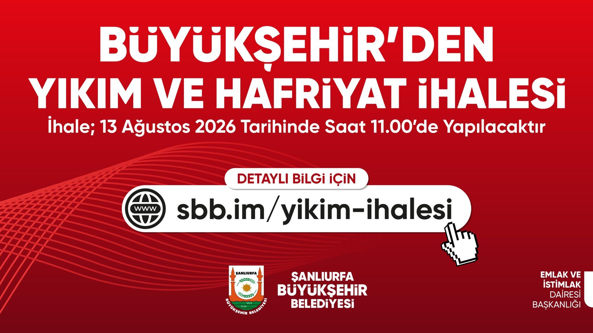 Şanlıurfa Büyükşehir Belediyesi, Yıkım Ve Hafriyat Hizmetlerine Ilişkin Ihale Süreci