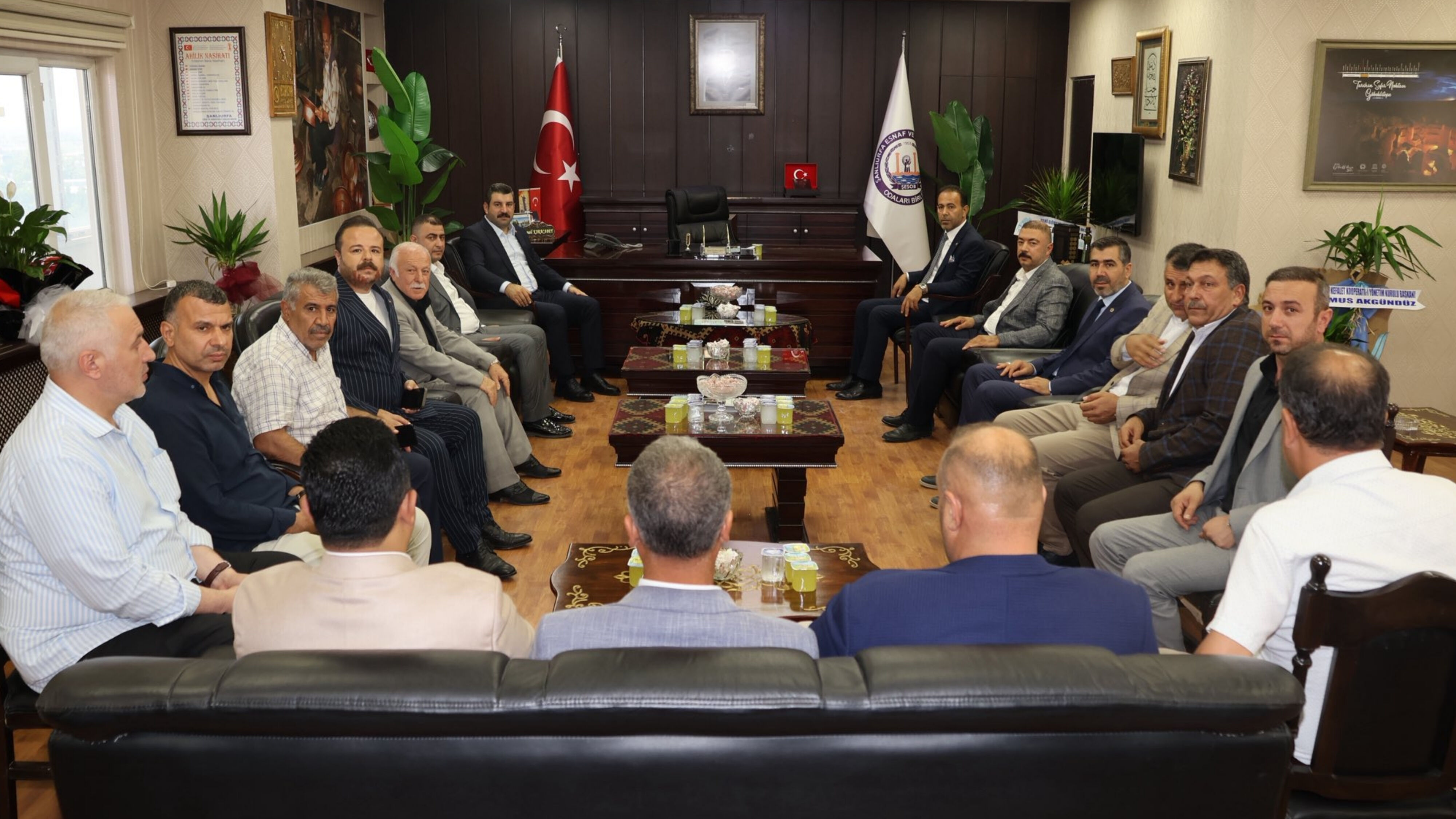 Şanlıurfa Esnaf Teşkilatlarına Hayırlı Olsun Ziyareti (2)