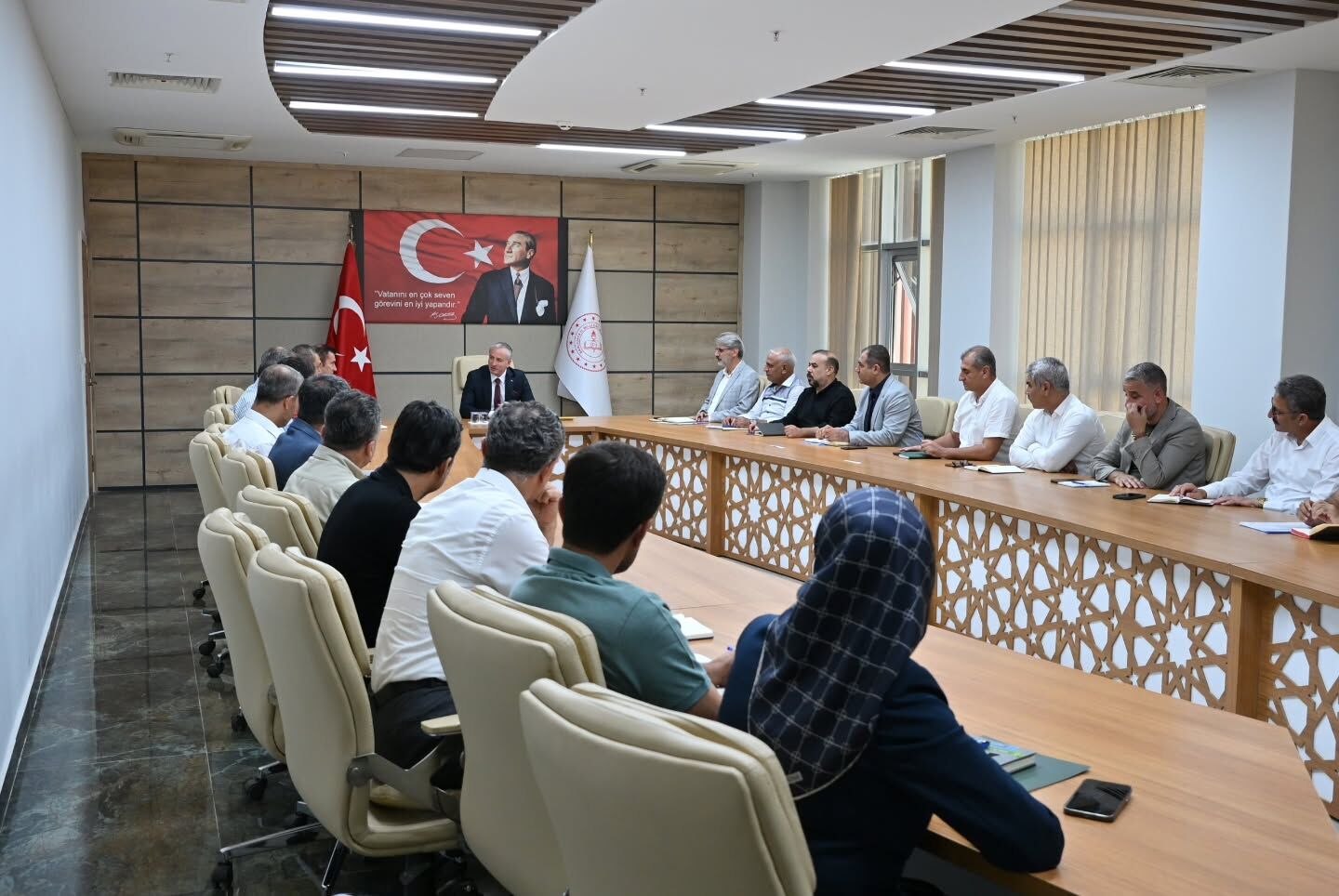 Şanlıurfa İl Milli Eğitim Müdürü Hasan Kökrek Göreve Başlar Başlamaz Sahaya İndi (1)