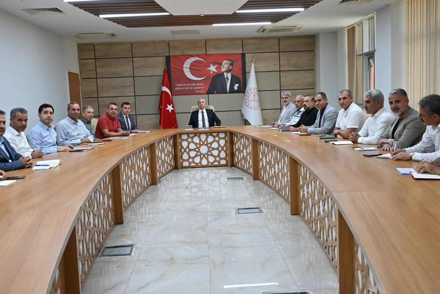 Şanlıurfa İl Milli Eğitim Müdürü Hasan Kökrek Göreve Başlar Başlamaz Sahaya İndi (7)