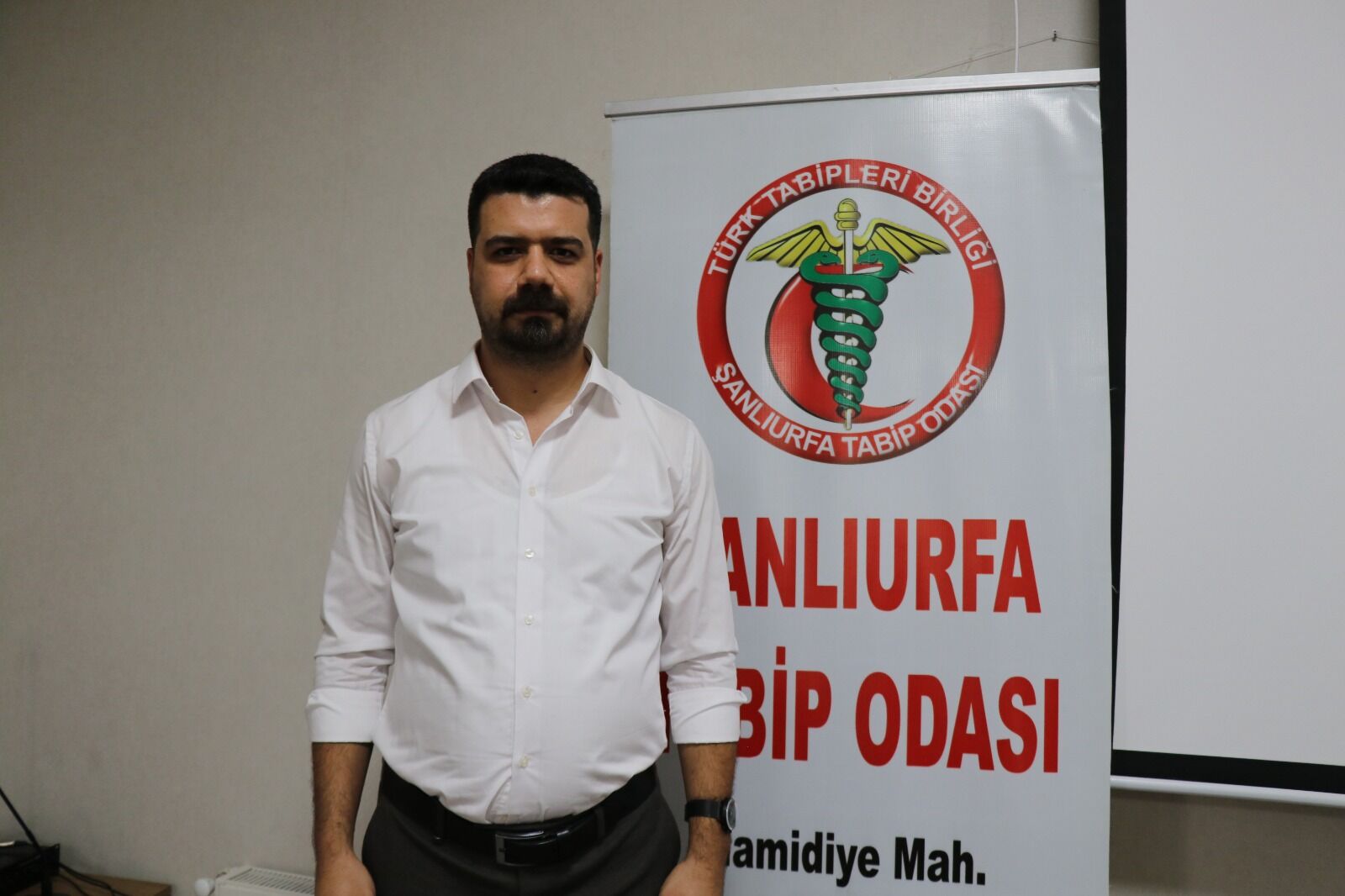Şanlıurfa Tabip Odası Başkanı Op. Dr. Baran Yüksekyayla-1