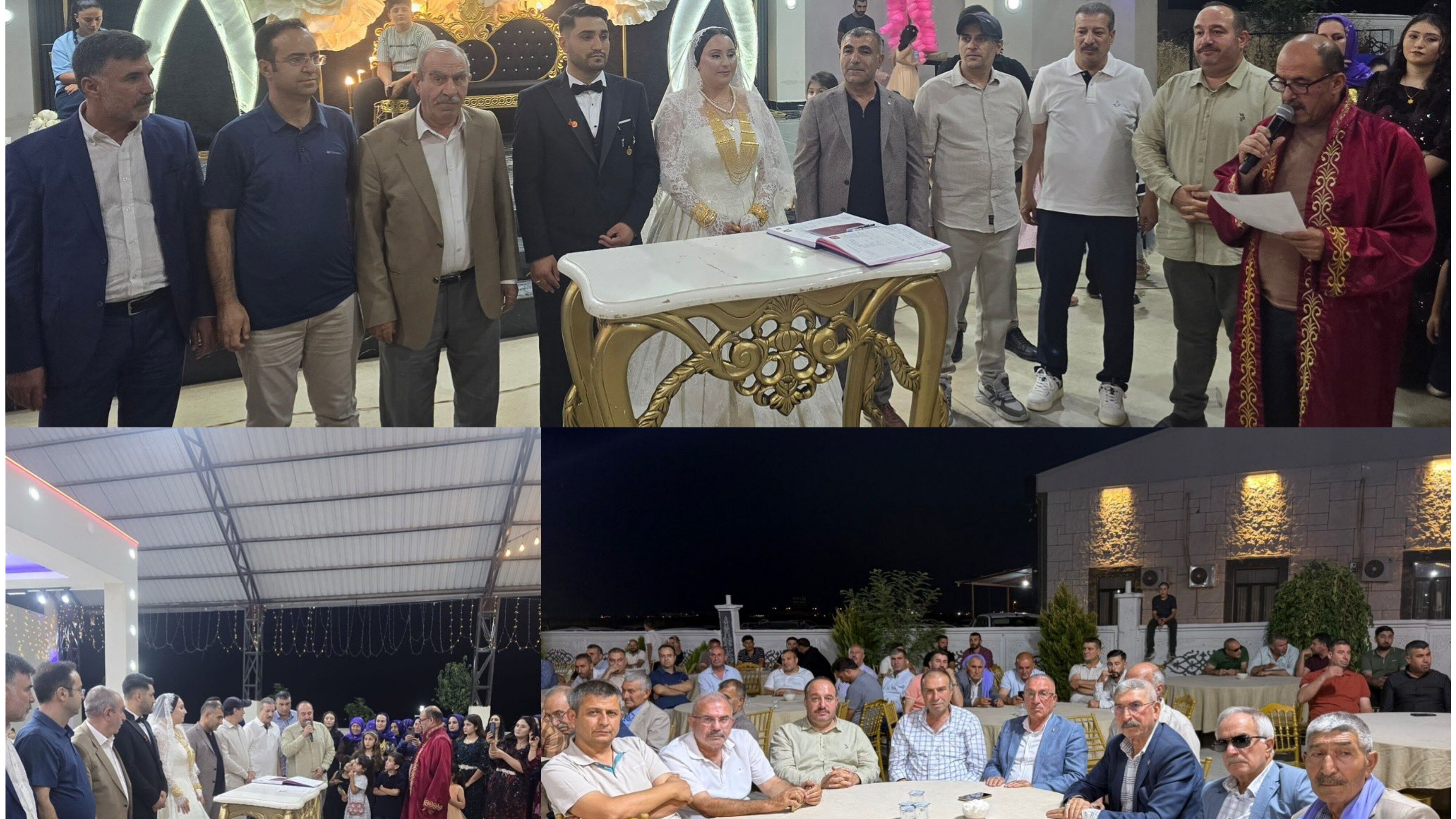 Şanlıurfa’da Ekinci Ve Ergün Ailelerini Buluşturan Görkemli Düğün