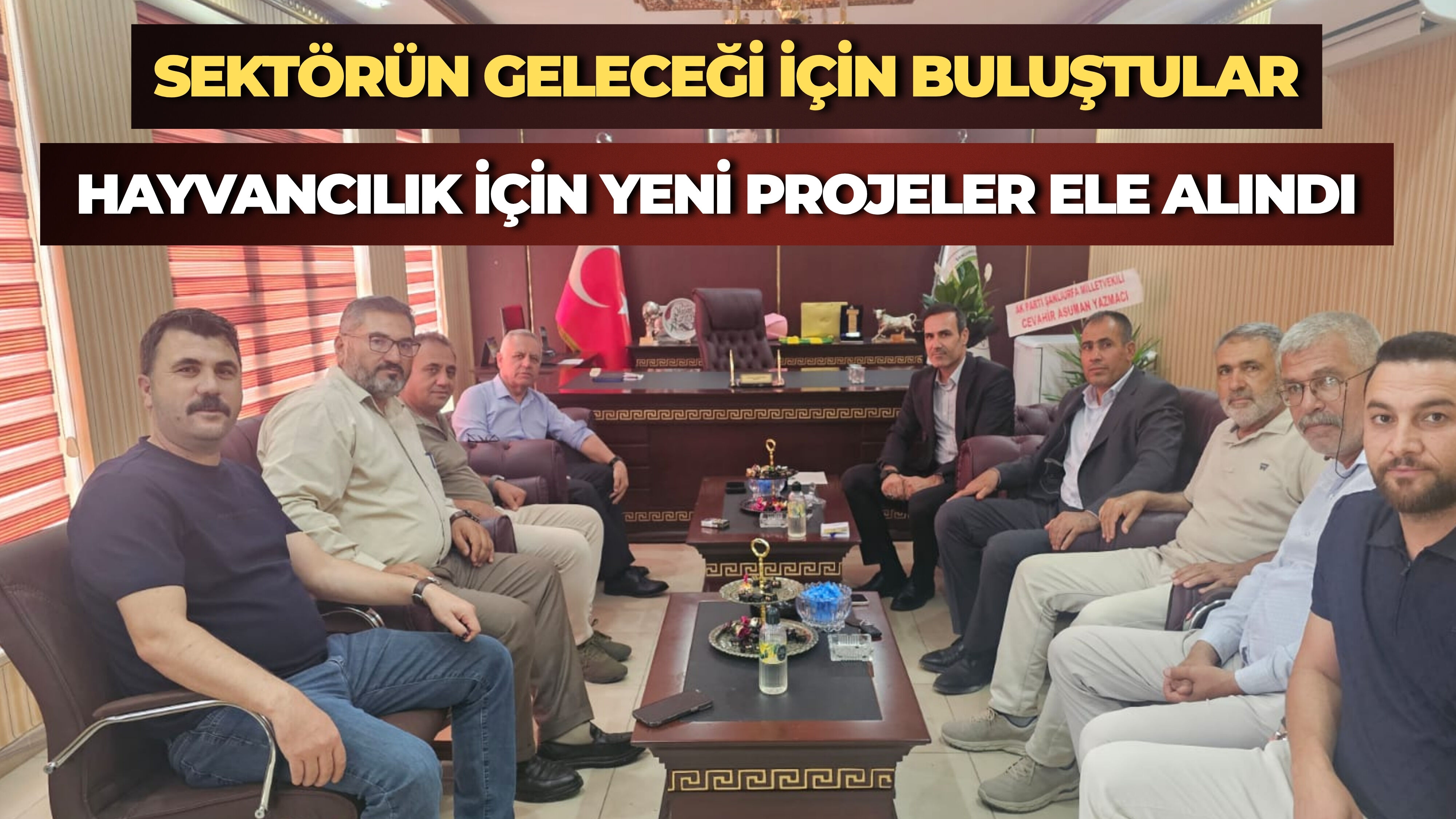 Şanlıurfa'da Hayvancılık İçin Kritik Buluşma Yeni Projeler Masaya Yatırıldı 1