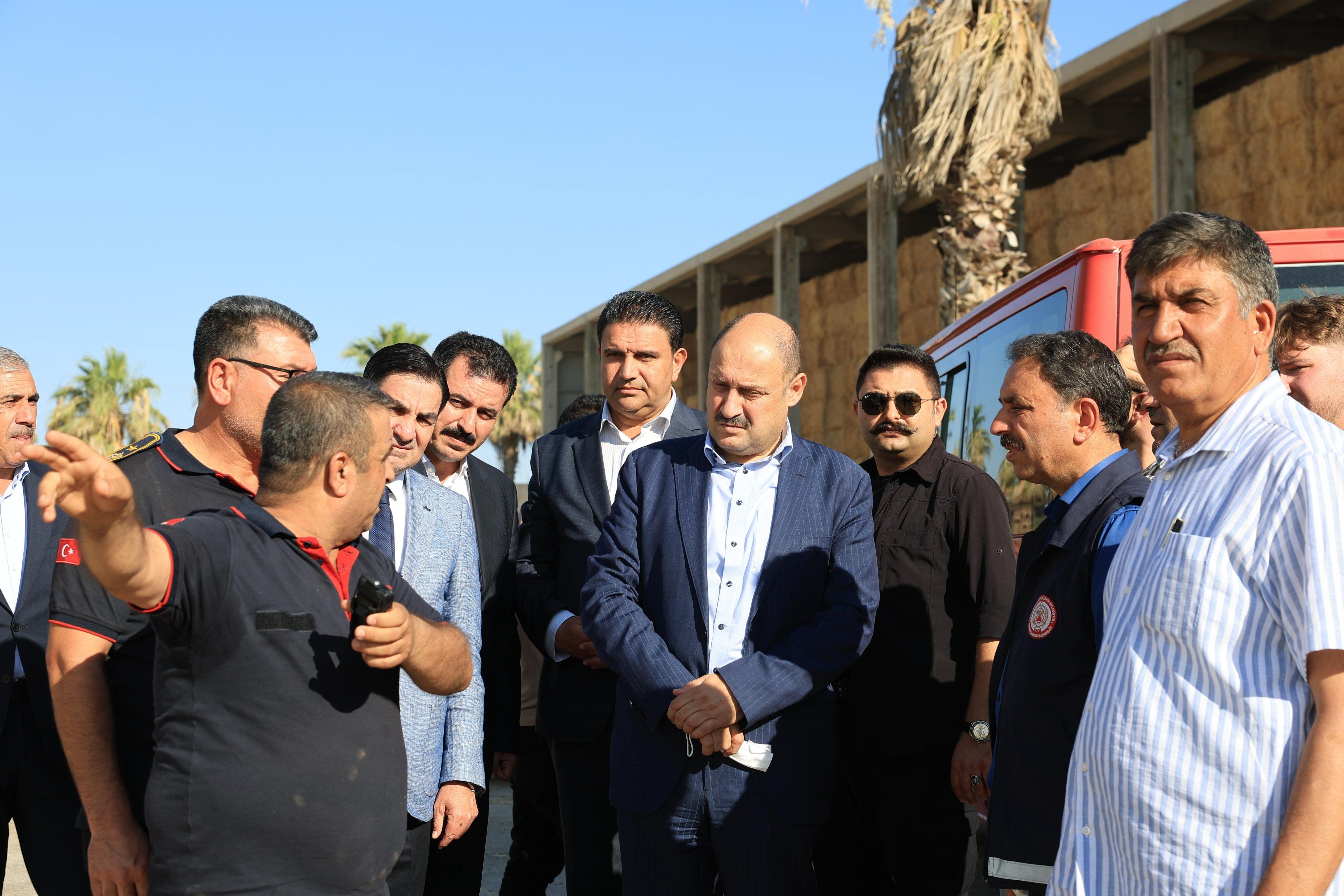 Şanlıurfa'da Namet Entegre Besi Et Tesisi'ndeki Yangın Kontrol Altına Alındı (3)