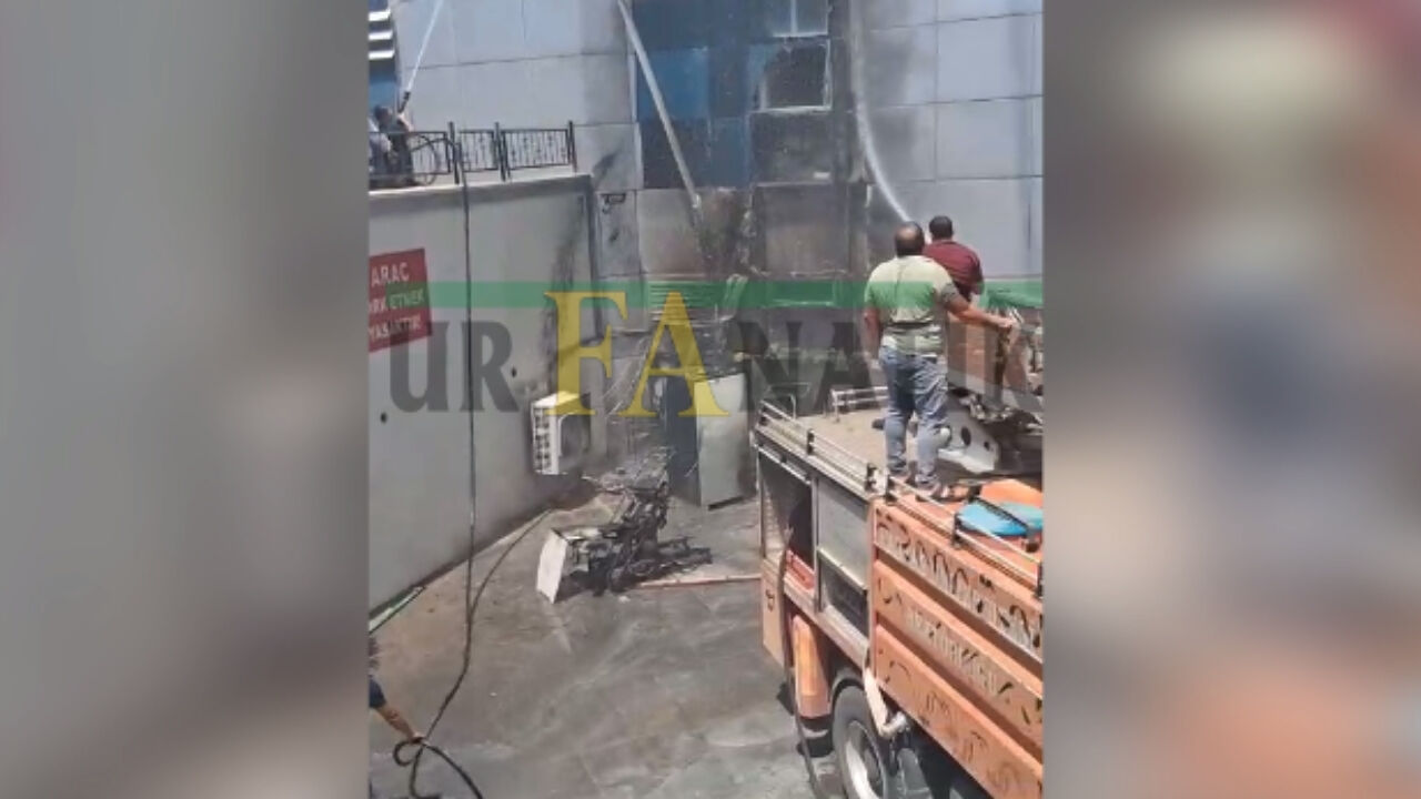 Şanlıurfa’daki Hastanede Büyük Yangın! (1)
