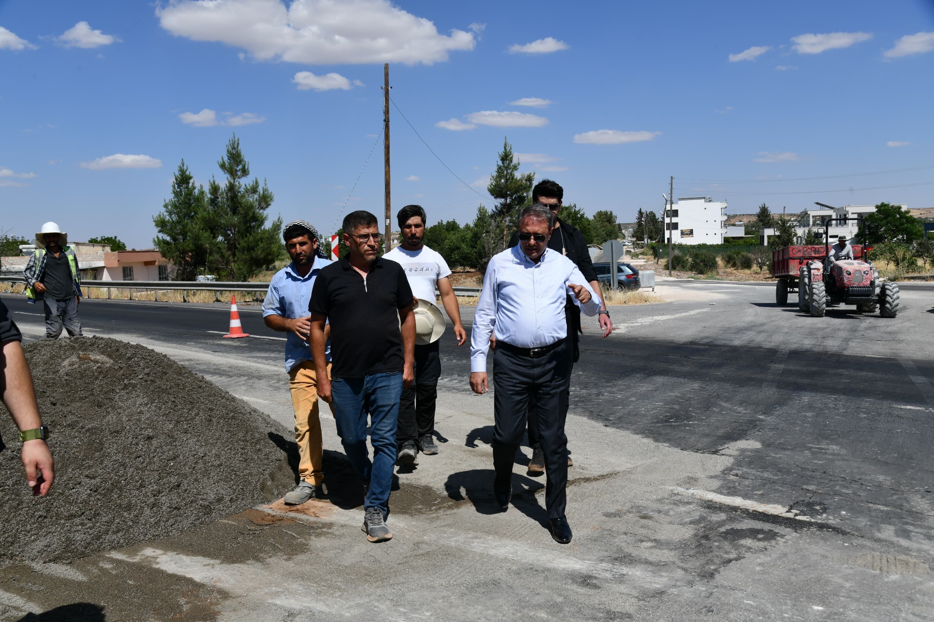 Şanlıurfa'nın En Yoğun Yollarından Biri Işıklarla Buluşuyor (4)