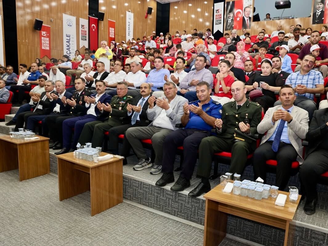 Şanlıurfa’nın Harran Ve Akçakale İlçelerinde 15 Temmuz Demokrasi Ve Milli Birlik Günü Programları Düzenlendi (7)