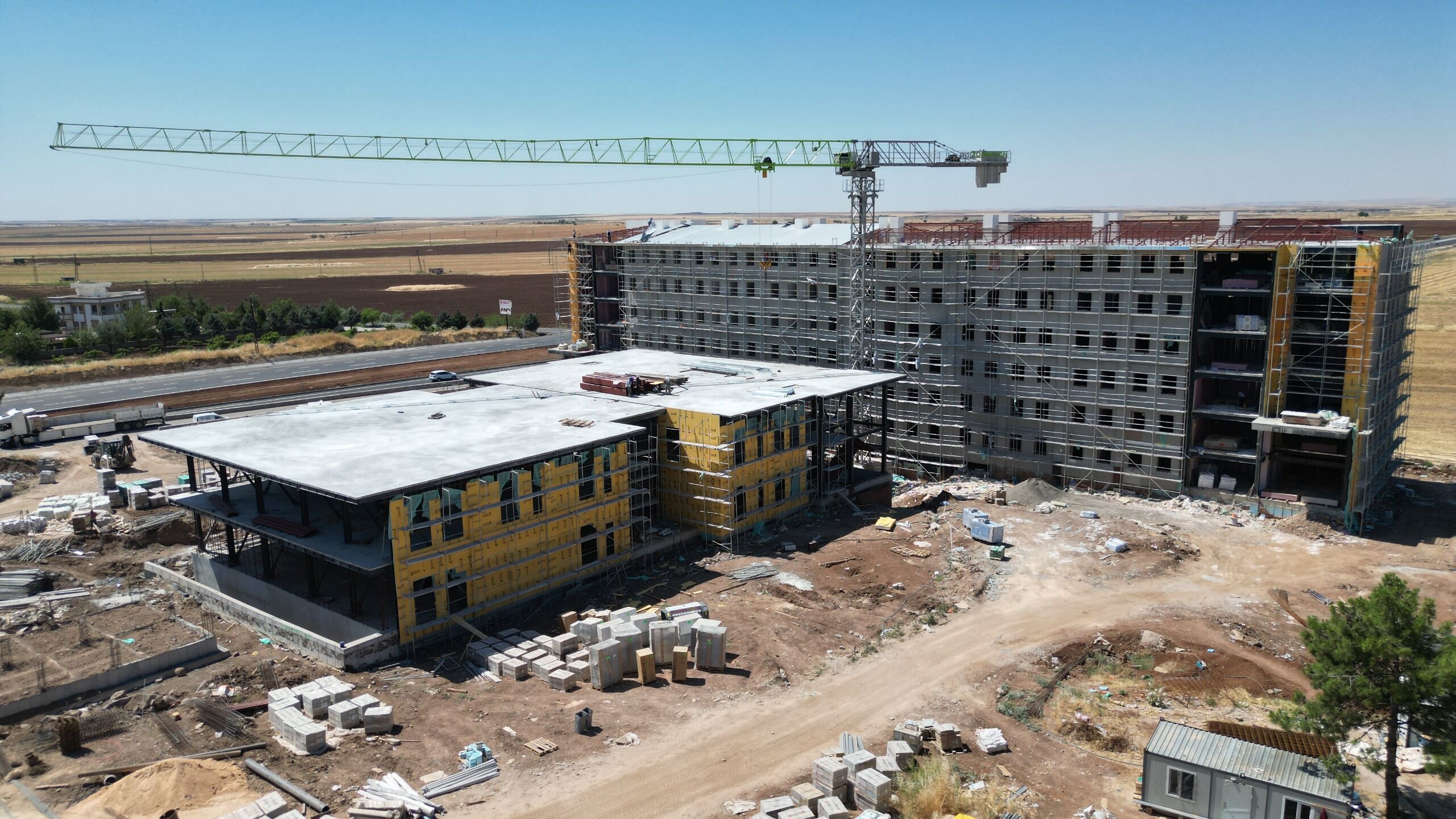 Siverek'te 500 Kişilik Öğrenci Yurdu Eylül Ayında Tamamlanıyor